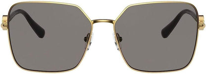 Versace  0E2227 100287 59mm Gold Dark Grey  Women's Sunglasses