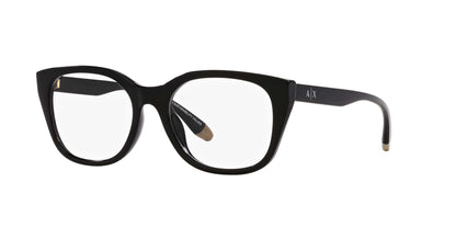 Armani Exchange Women's AX3099U 8158 53mm Universal Fit Square Eyewear Frames