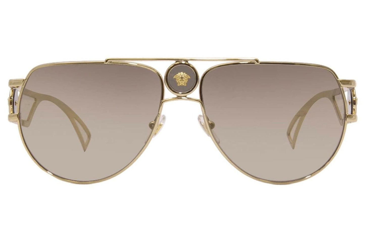 Versace VE2225 Sunglasses - (10027I) Gold/Brown Mirror Gold Gradient - 60mm