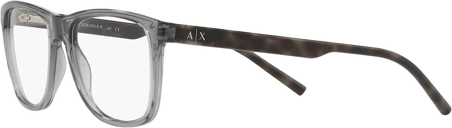 A|X ARMANI EXCHANGE Men's Ax3048f 8239 56mm Rectangular Eyeglasses