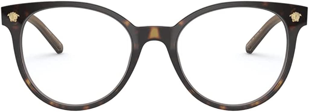 Versace VE 3291 108  51/18/140 Dark Havana women Eyeglasses Frame