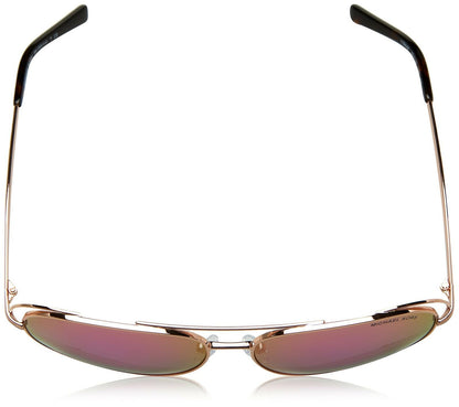 Michael Kors LAI MK1024 Sunglasses 11944X-58 - Rose Gold-tone Frame, Fuschia