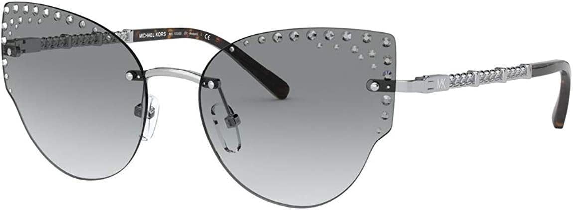 MICHAEL KORS MK1058B 100111 St. Anton Silver Grey Grad 57 mm Women's Sunglasses