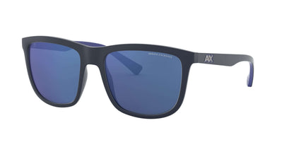 Armani Exchange Men's AX4093SF 829555 56mm Low Bridge Fit Square Sunglasses