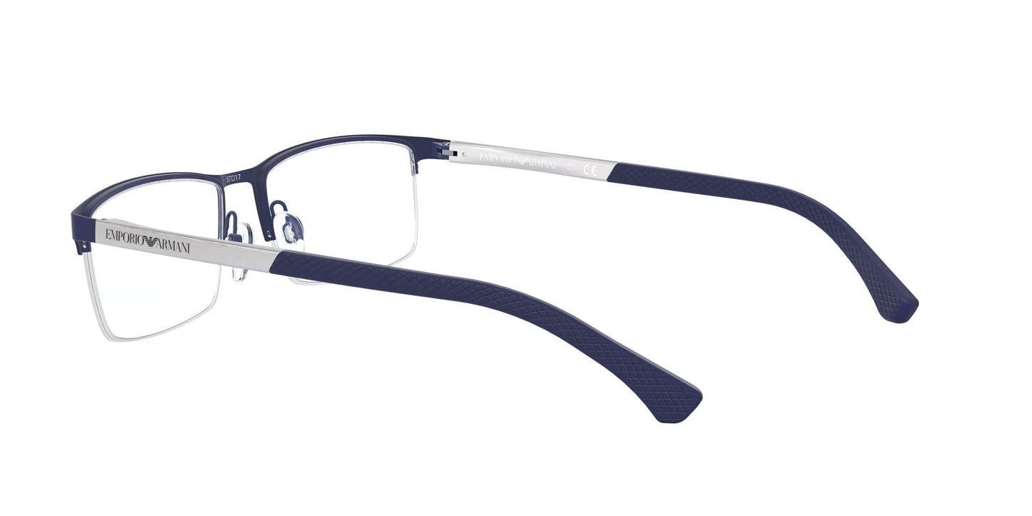 Emporio Armani EA1041 Eyeglass Frames 3131 55mm Blue Rubber