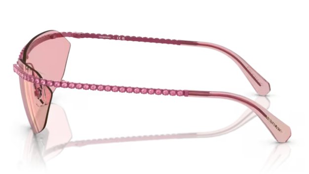 SWAROVSKI Women's Sk7001 401284 64mm Rectangular Sunglasses