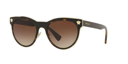 Versace Women's Dark Havana/Brown Gradient sunglasses  0VE2198 125213 54mm