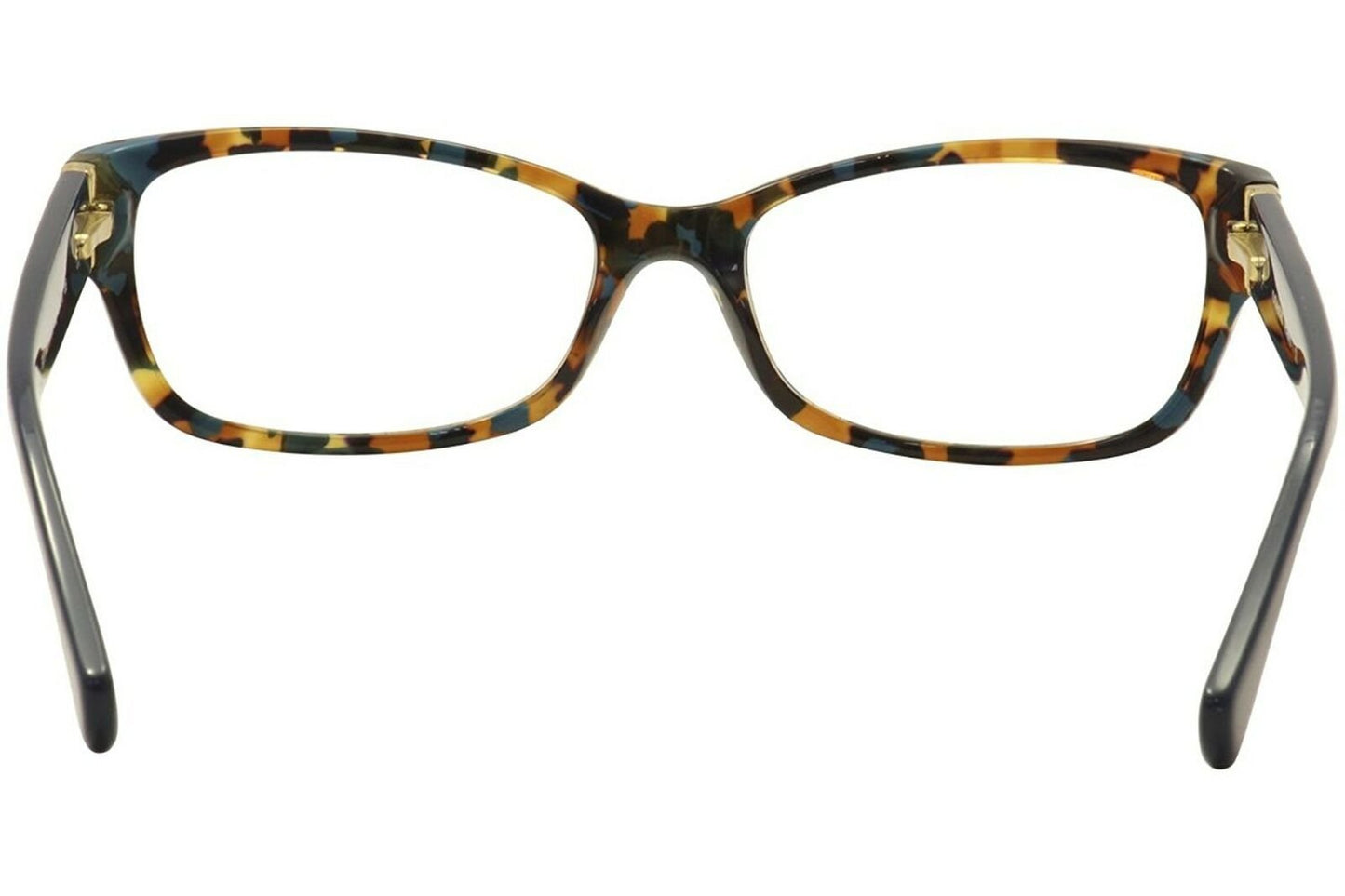 Coach Women's HC6078 Eyeglasses, Teal Confetti/Teal, 52/16/135