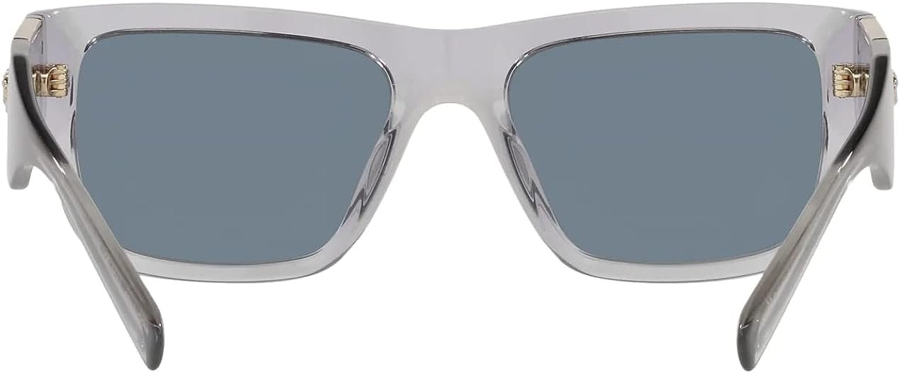 Versace VE4406 530580 56mm Transparent Grey/Blue Sunglasses for Men