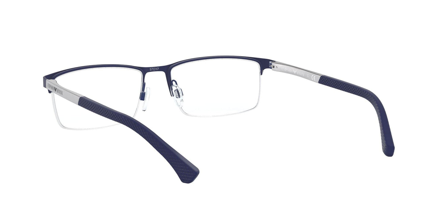 Emporio Armani EA1041 Eyeglass Frames 3131 55mm Blue Rubber