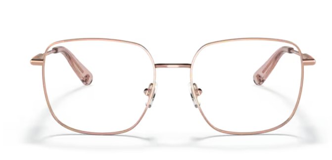 Versace 0VE1281 1412 56mm Rose Gold Eyeglasses