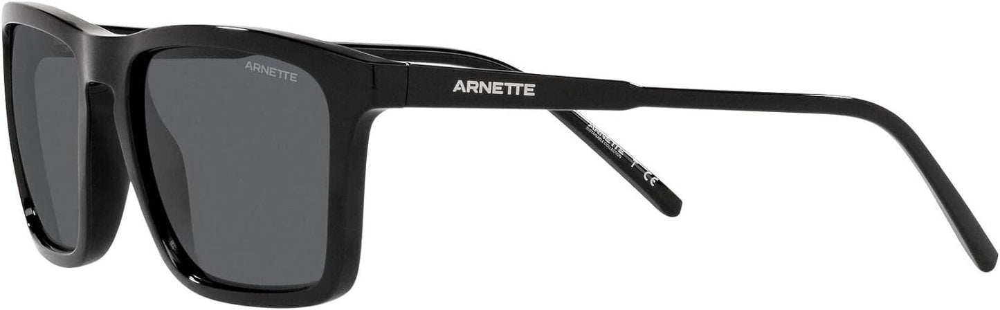 ARNETTE AN4283 41/87 56mm Black Frame Dark Grey Lenses Man Sunglasses