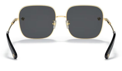 Versace Sunglasses VE2246D 100287 59mm Gold Dark Grey