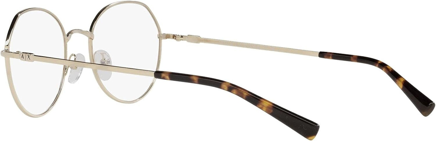 A｜X ARMANI EXCHANGE Women's Ax1048 6110 50mm Round Eyewear Frames