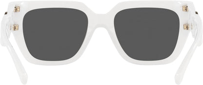 VERSACE VE4409 314/87 53mm White Dark Grey Women's Sunglasses