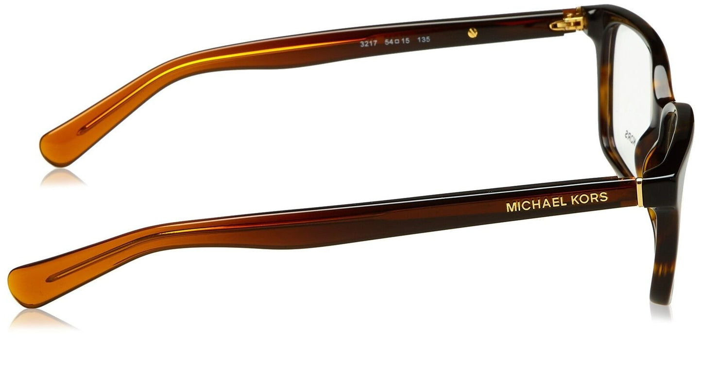 Michael Kors INDIA MK4039 Eyeglass Frames 3217-54 - Dk Tortoise