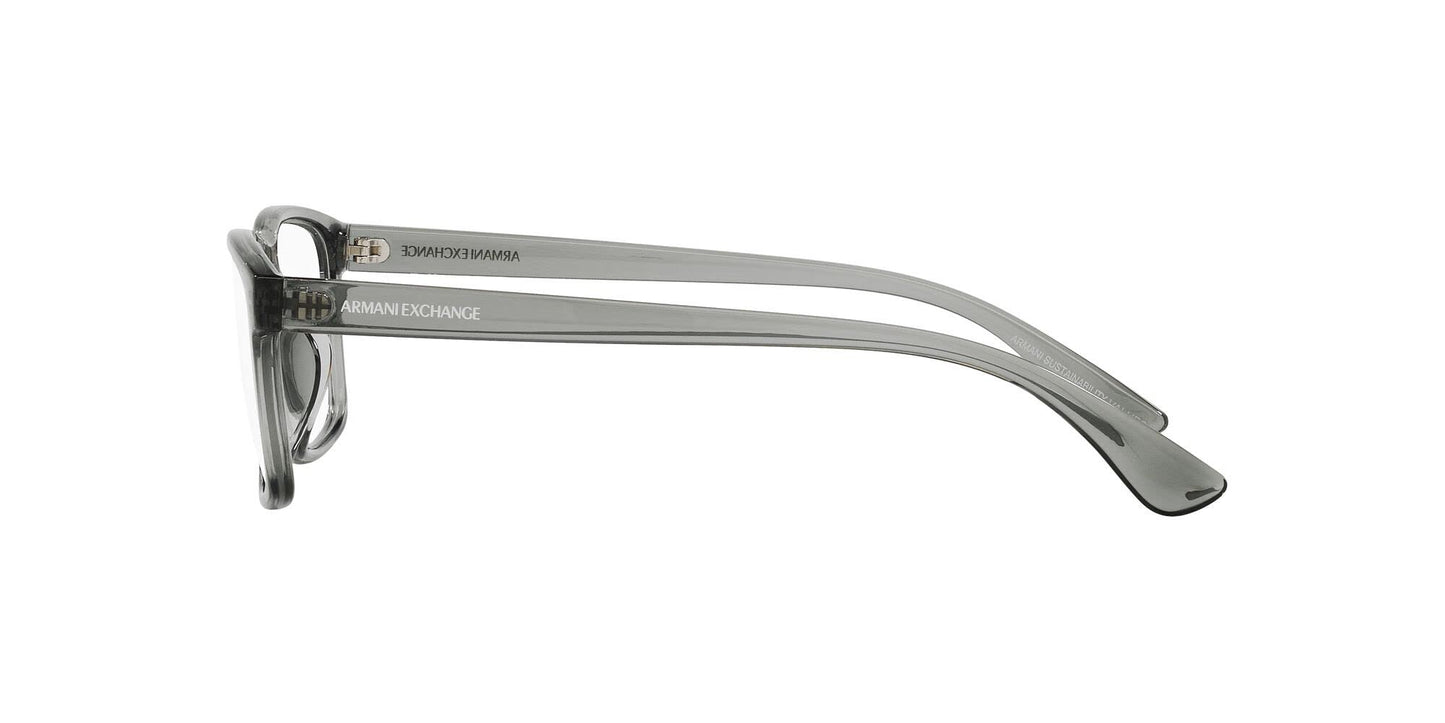 Armani Exchange Men's Ax3083u 8239 54mm Universal Fit Rectangular Eyewear Frames