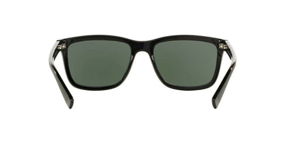 A|X Armani Exchange Men's AX4045S Rectangular Sunglasses, Black/Grey Green,