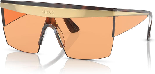 VERSACE VE2254 100274 Havana Dark Orange 44mm Men's Sunglasses