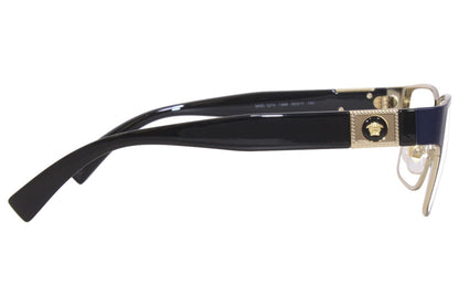 Versace Men's 0VE1274 1468 57mm Blue Eyeglasses