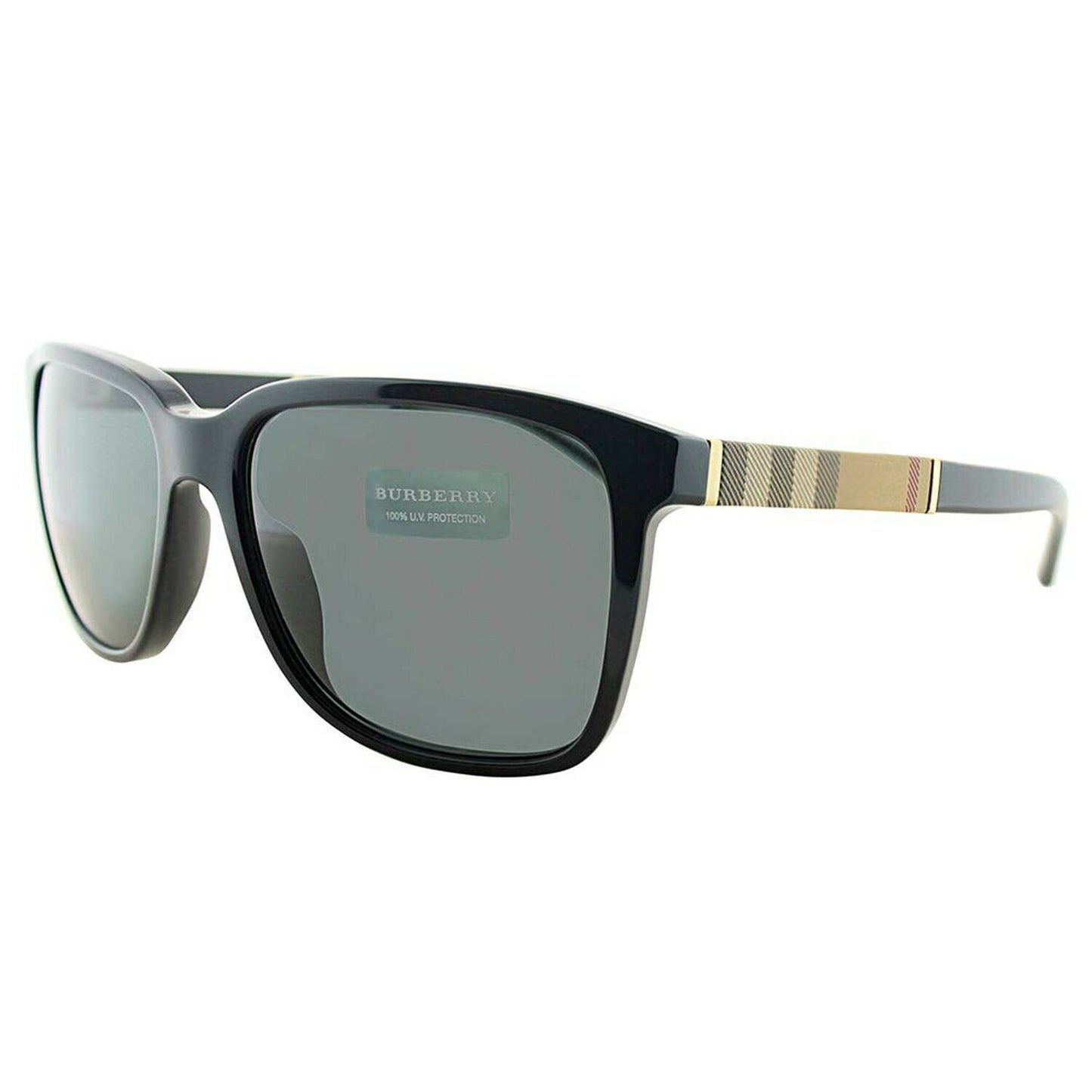 Burberry Men's 0BE4181 Black/Grey Sunglasses