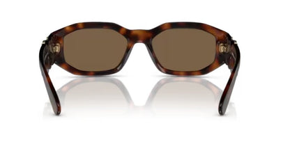 VERSACE VE4361 521773 Havana Brown 53 mm Unisex Sunglasses