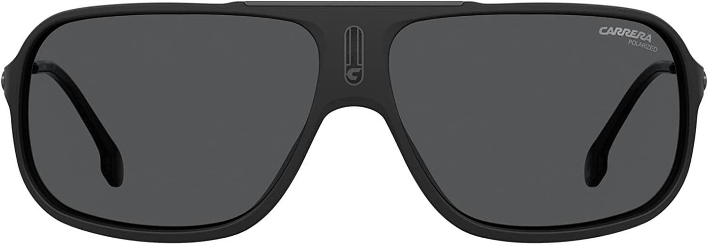 Carrera Cool65 003 64mm Rectangular Polarized Sunglasses
