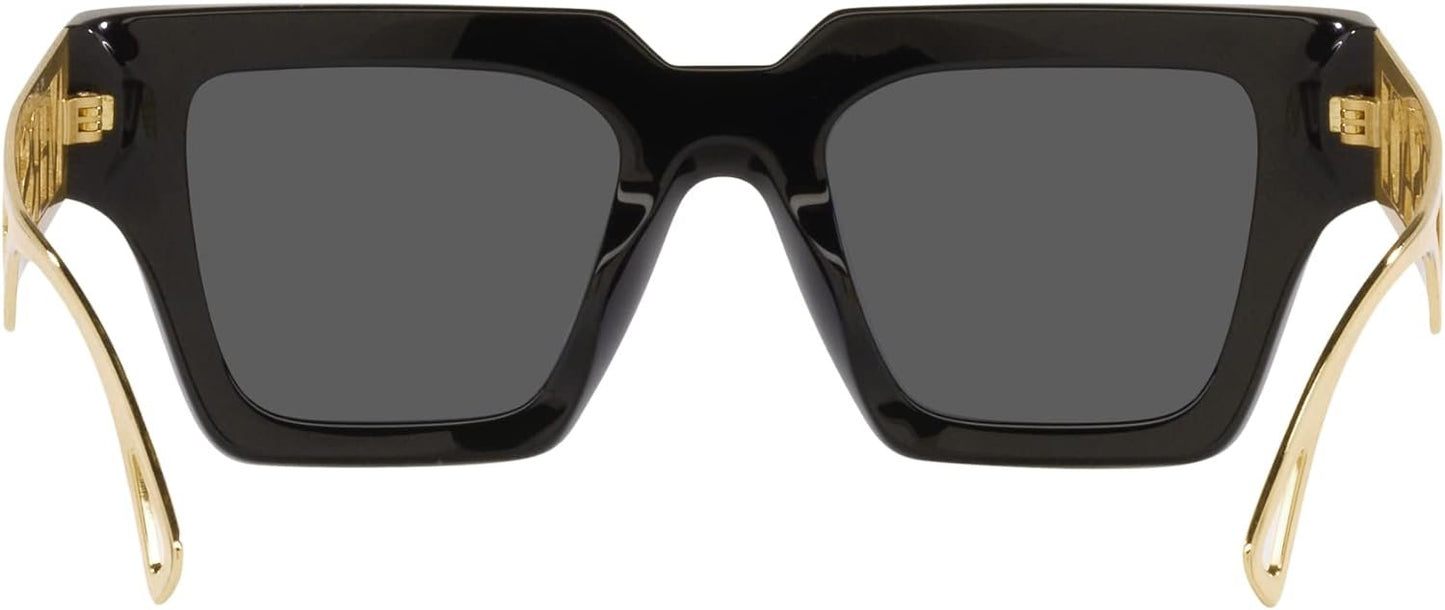 VERSACE VE4431 GB1/87 50mm Black Dark Grey Women's  Sunglasses