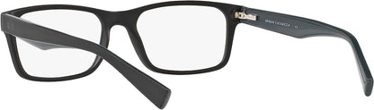 A|X ARMANI EXCHANGE Men's AX3038F 8199 56mm Rectangular Black Eyewear Frames