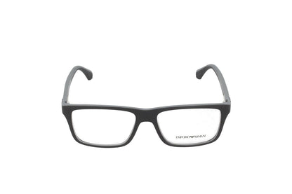 Emporio Armani EA 3034 Men's Eyeglasses Black/Rubber Grey 55