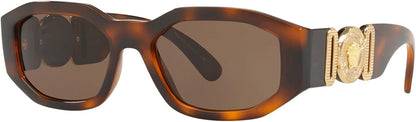 VERSACE VE4361 521773 Havana Brown 53 mm Unisex Sunglasses