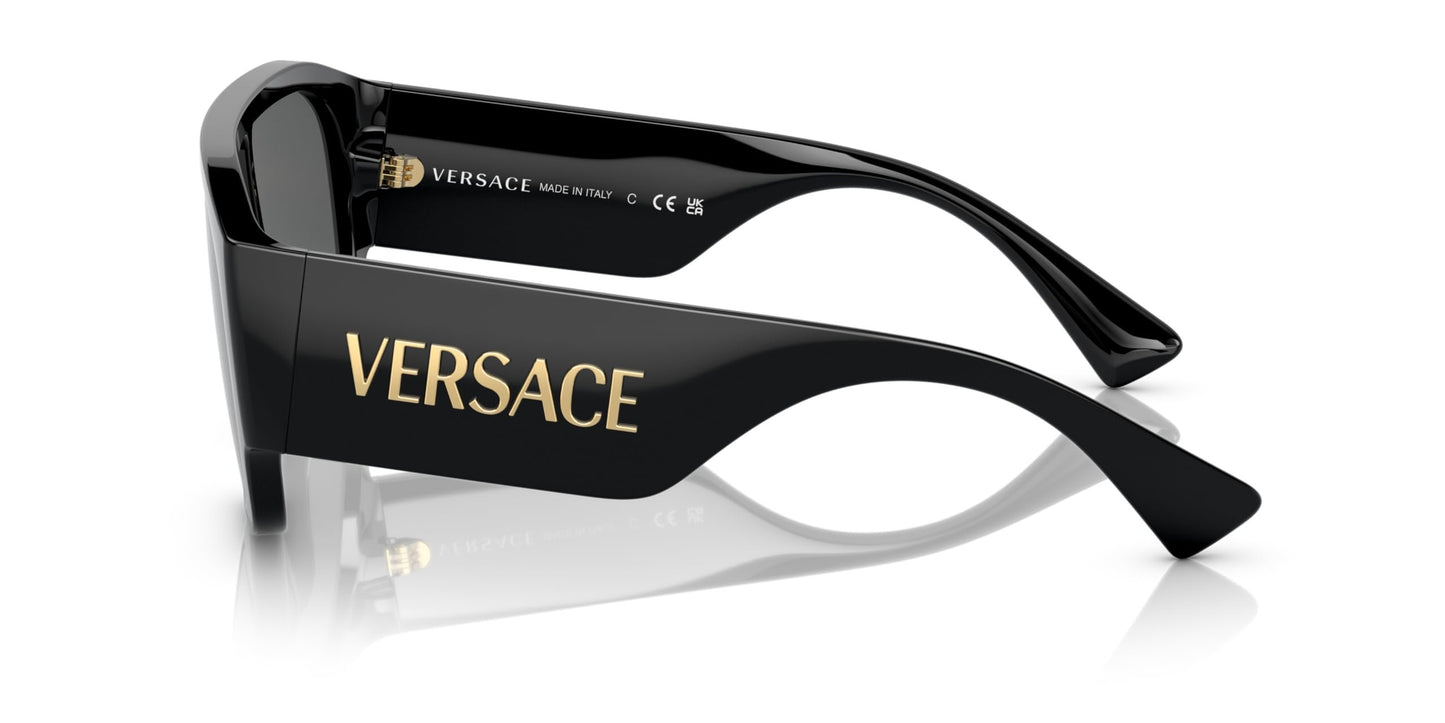 Versace Sunglasses VE4439 GB1/87 33mm Black / Dark Grey Lens