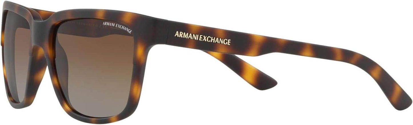 Armani Exchange AX4026S 8029T5 56mm Polarized Sunglasses (AX4026)