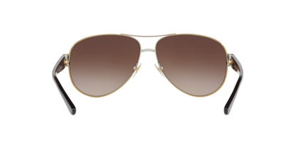 Tory Burch TY6057 324013 60mm Gold Frame Dark Brown Gradient Sunglasses