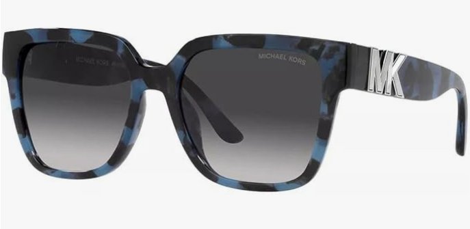 Michael Kors MK2170U KARLIE 33338G 54mm Blue Tortoise Women Sunglasses