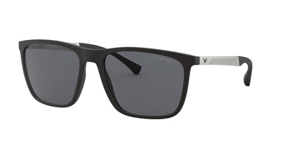Emporio Armani Men's EA4150 5063/87 59mm Rectangular Sunglasses