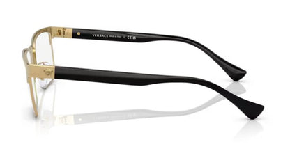 Versace 0VE1285 1002 56mm Black/Gold Eyeglasses