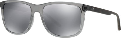 A|X ARMANI EXCHANGE Men's AX4070SF 82396G Square Sunglasses