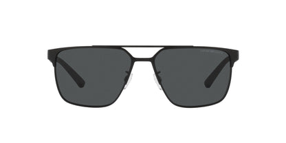 Emporio Armani Men's EA2134 300187 58mm Square Sunglasses