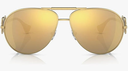 Versace 0VE2249 10027P 65mm Gold Sunglasses