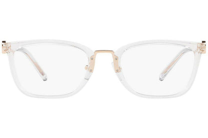 Michael Kors MK 4054 3105 Crystal Clear Eyeglasses Frame w/Demo lens-52mm,