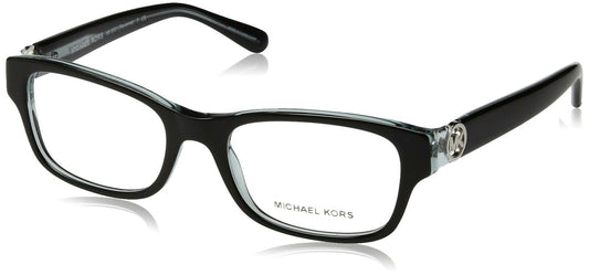 Michael Kors Ravenna Women's MK 8001 3001 Black On Blue Crystal Plastic