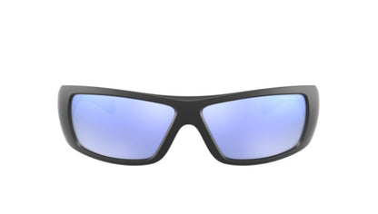 ARNETTE men's An4286 270822 Sunglasses, Matte Black/Grey Mirror Water Polarized, 62mm