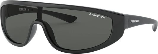 ARNETTE mens An4264 Clayface Sunglasses, Black/Grey, 30 mm US