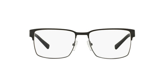 A|X Armani Exchange Men's AX1019 Metal Square Prescription Eyeglass Frames,