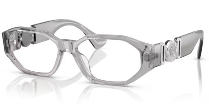 Versace 0VE3320U 593 56mm Transparent Grey Eyeglasses