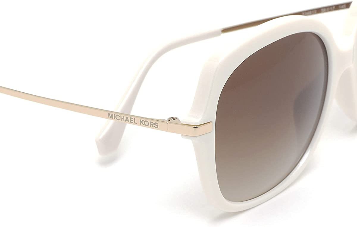 Michael Kors 56 mm MK2149U Geneva Bone Pearlized/Brown Gradient Sunglasses