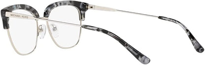 Michael Kors GALWAY MK3023 3214 52mm Eyeglass Frames Black Mosaic/Shiny Silver-ton