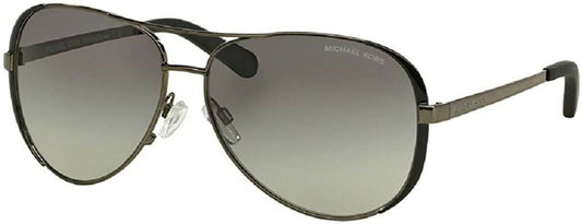 Michael Kors MK5004 CHELSEA Aviator 101311 Gunmetal/Black Gradient Sunglasses