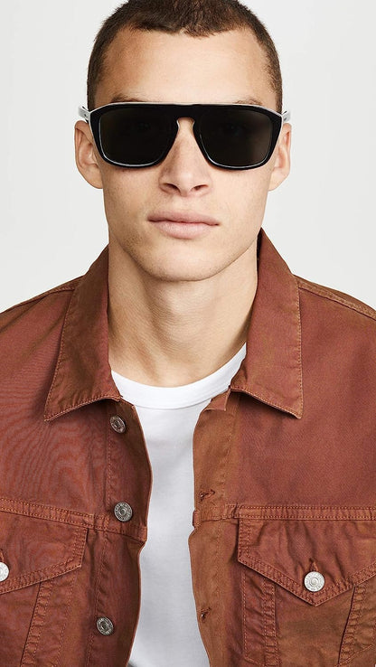 BURBERRY Sunglasses BE 4286 379887 Check Multilayer Black
